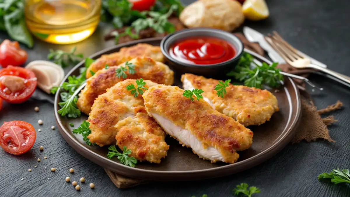 Complementing Chicken Cutlets with Side Dishes