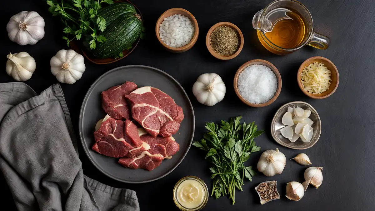 Ingredients and Preparation for Jamaican Beef Patties