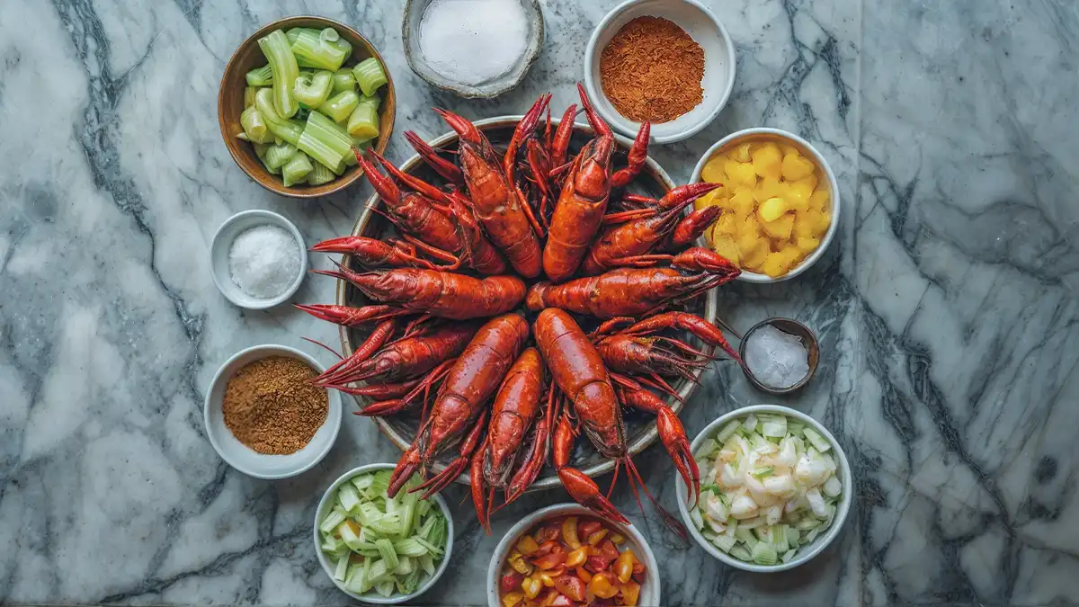 Ingredients and Substitutions for Crawfish Pie