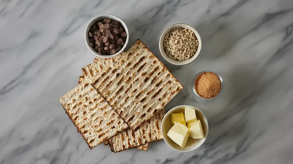 Essential Ingredients and Variations for Matzo Crack Recipe